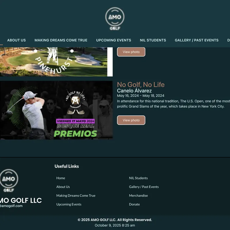 AMO GOLF - Support LA County Firefighters