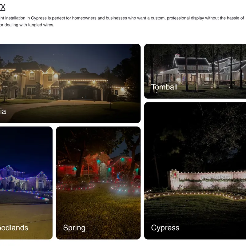 Xtreme Xmas Lights project photo