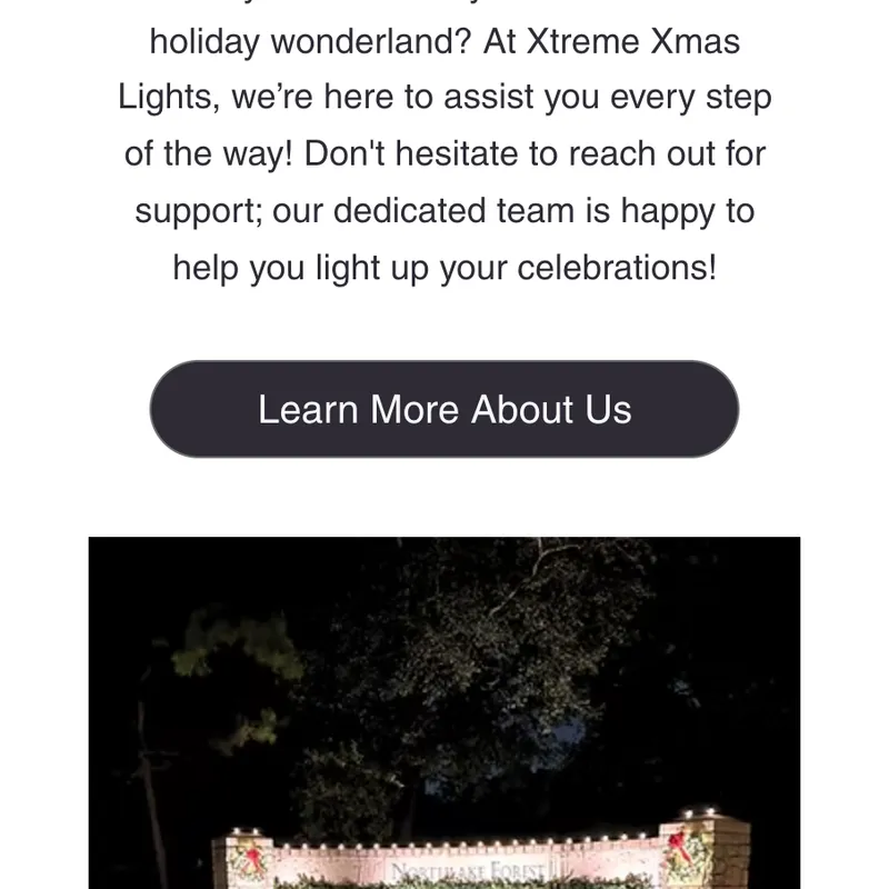 Xtreme Xmas Lights project photo